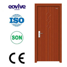 Eco-friendly material interior portas preços pvc
